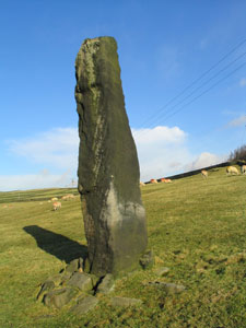 Standing Stone at Dobroyd Castle