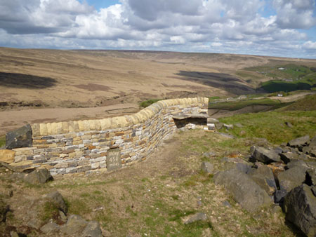 Stanza Stone Ilkley Moor