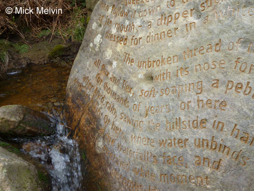 The Beck Stone Ilkley Moor